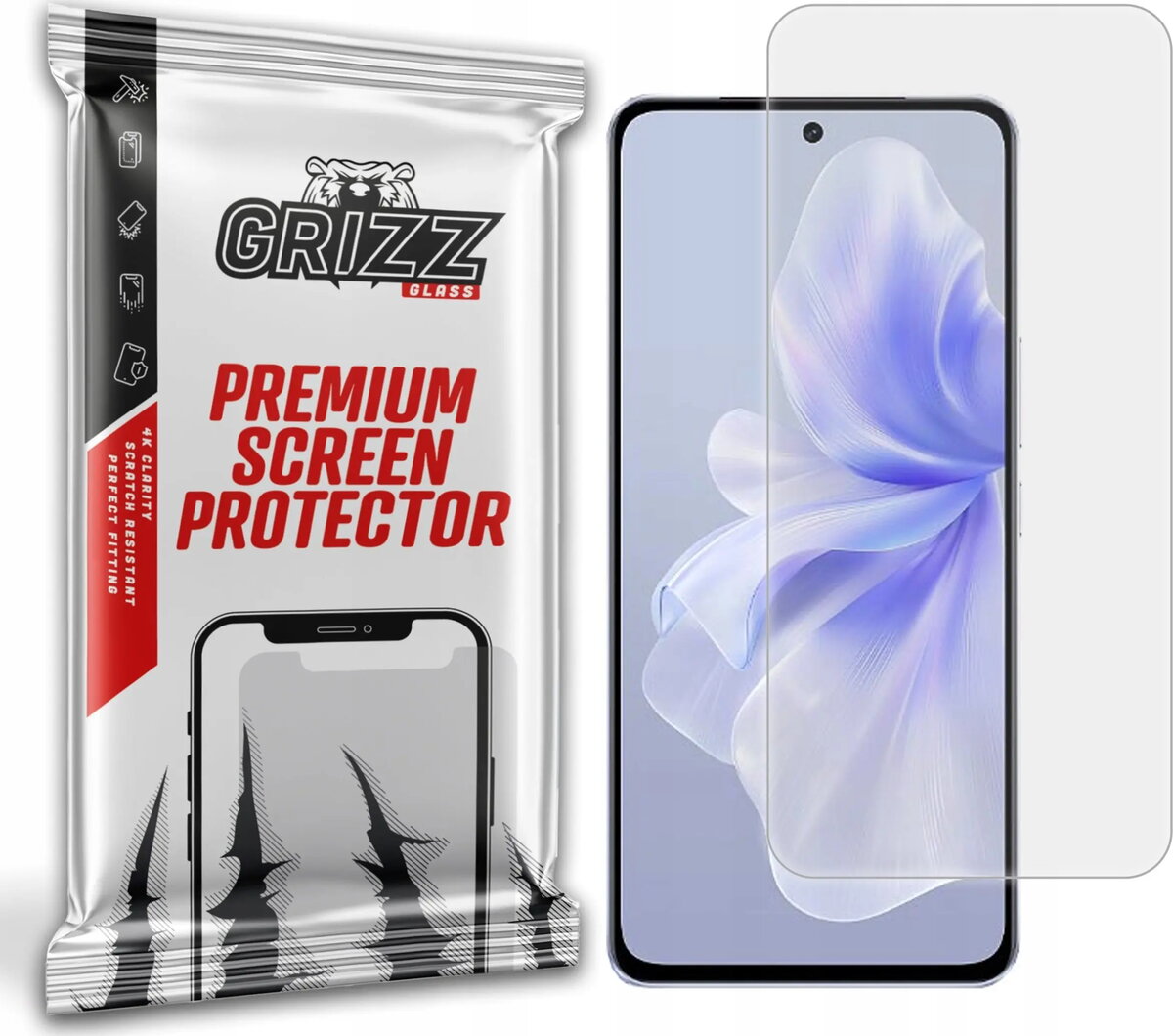 Aizsargstikls GrizzGlass PaperScreen priekš Vivo S18e