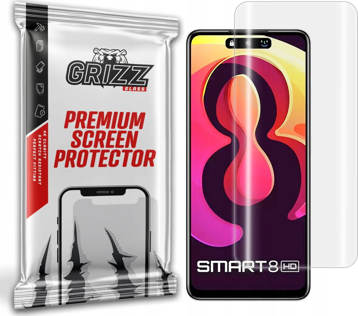 Hidrogelu plēve GrizzGlass Hydrofilm priekš Infinix