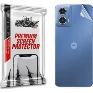 Aizmugures aizsargplēve GrizzGlass SatinSkin priekš Motorola Moto G34, matēta, precīzi izgriezta