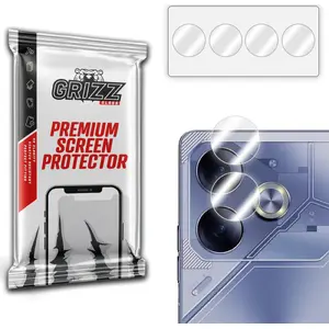 Защитное стекло для камеры GrizzGlass HybridGlass для Tecno Pova 6 — задняя защита объектива