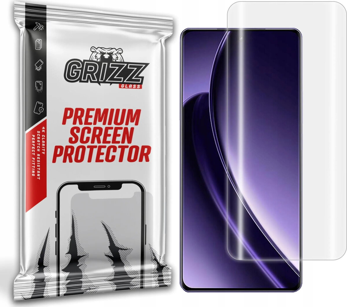 Aizsargplēve GrizzGlass Hydrofilm priekš Realme GT