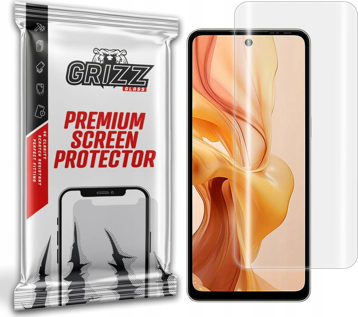 Hidrogelu plēve GrizzGlass Hydrofilm priekš Ulefone