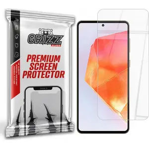 Screen protector GrizzGlass HybridGlass for Samsung Galaxy F55 — hybrid tempered glass protector