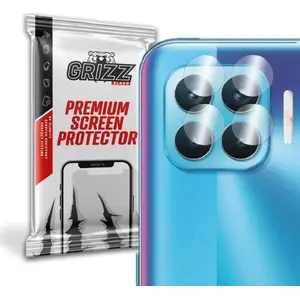 Защитное гибридное стекло GrizzGlass для камеры Oppo Reno 4 Lite
