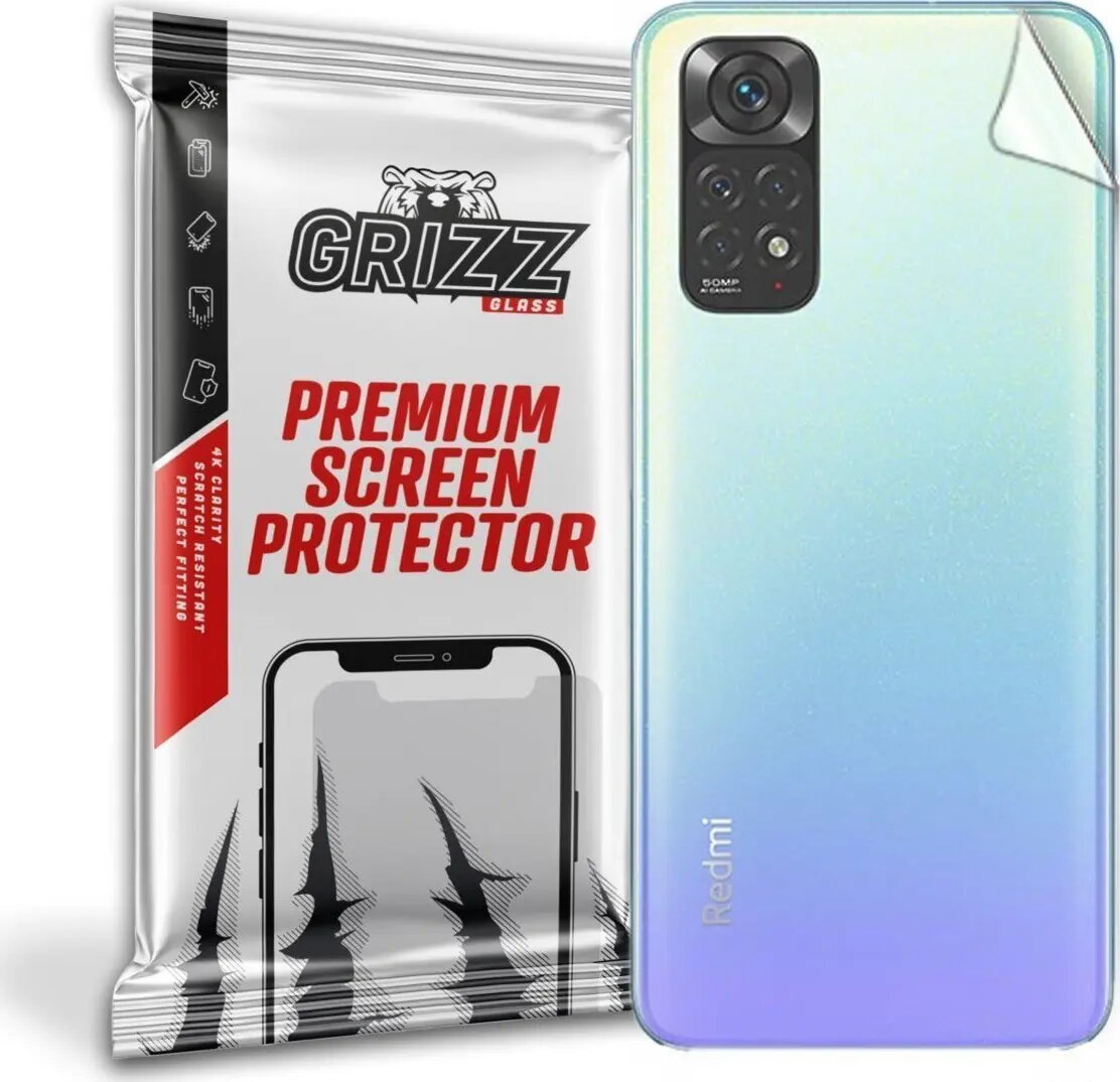 Aizsargplēve GrizzGlass aizmugurei Xiaomi Redmi Note