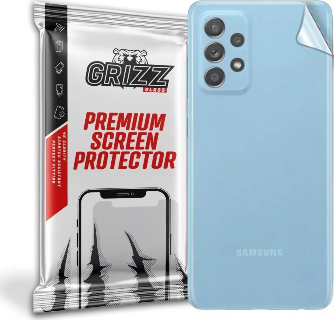 Aizmugures aizsargplēve GrizzGlass priekš Samsung Galaxy