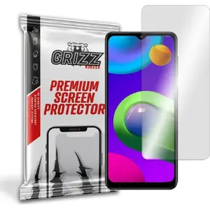Гибридное защитное стекло GrizzGlass для Samsung Galaxy M02 (GRZ992)