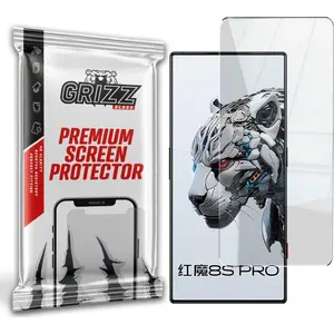 Гибридное защитное стекло GrizzGlass для Nubia Red Magic 8S Pro+ (модель GRZ5359)