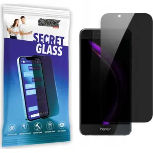 Tempered privacy glass screen protector GrizzGlass SecretGlass for Honor 8s