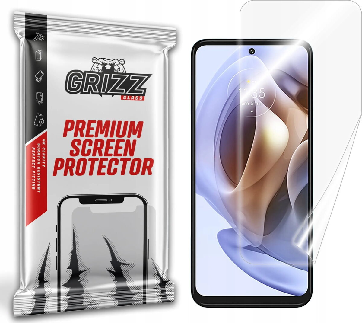 Aizsargplēve GrizzGlass Grizz CeramicFilm priekš Motorola