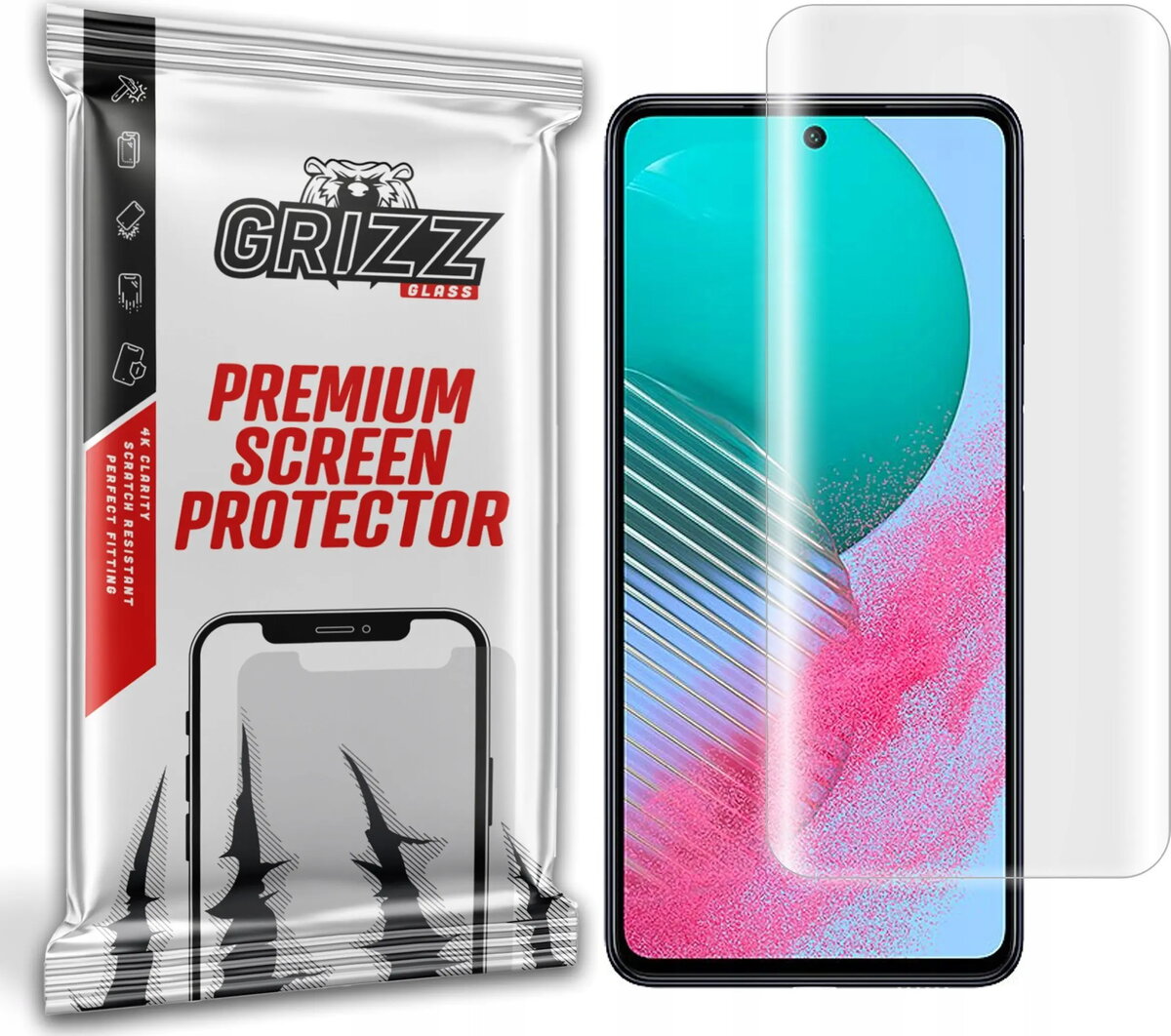 GrizzGlass Hydrofilm ekrāna aizsargplēve priekš Samsung