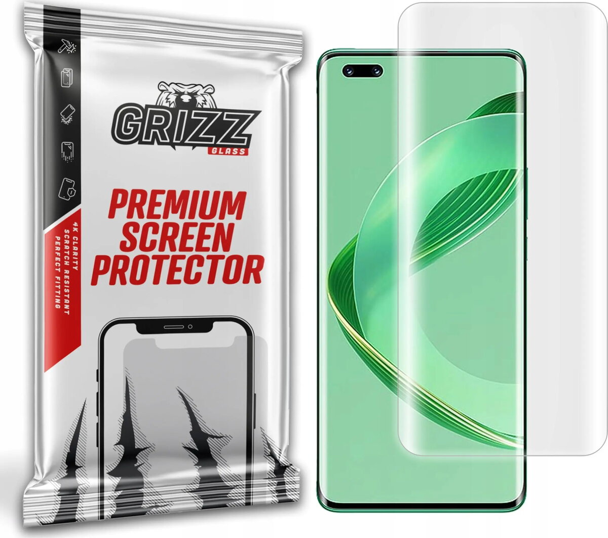 Aizsargplēve GrizzGlass Hydrofilm priekš Huawei nova
