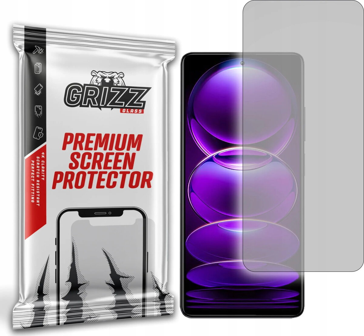 GrizzGlass matēta PaperScreen aizsargstikls priekš Xiaomi