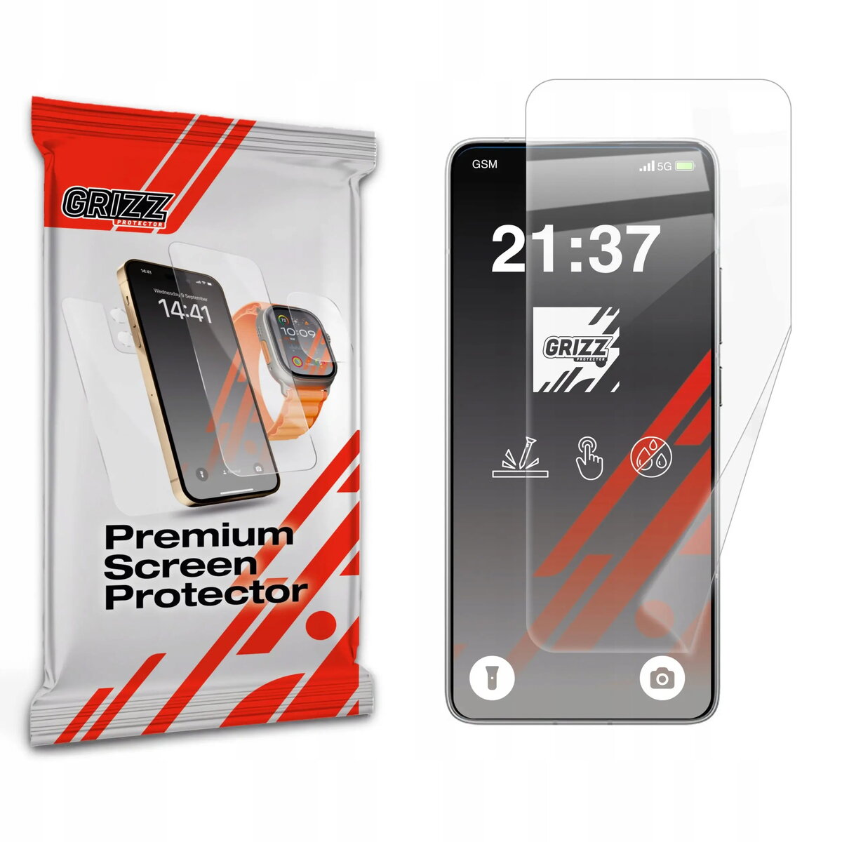 Aizsargplēve GrizzGlass CeramicFilm priekš Xiaomi Poco