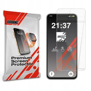 Ekrāna aizsargstikls GrizzGlass HybridGlass priekš Samsung Galaxy F16 — hibrīda aizsargstikla plēve