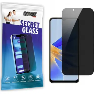 Защитное приватное стекло GrizzGlass SecretGlass для Oppo A17k — закалённое стекло