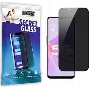 Защитное приватное стекло GrizzGlass SecretGlass для Oppo A78 5G — защитное стекло с приватностью