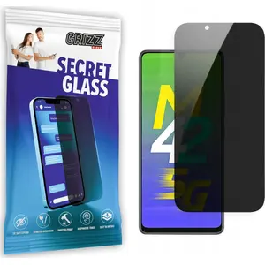 Закалённое приватное защитное стекло GrizzGlass SecretGlass для Samsung Galaxy M42 5G