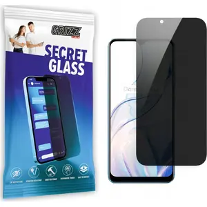 Tempered privacy screen protector GrizzGlass SecretGlass for Realme C30s