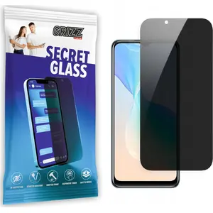 Тонированное защитное стекло GrizzGlass SecretGlass для Vivo Y33s – защита с приватизацией