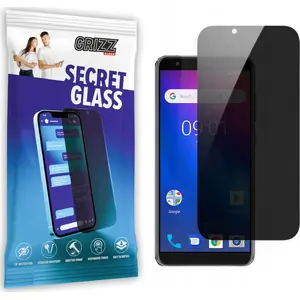 Tempered privacy screen protector GrizzGlass SecretGlass for Ulefone S1