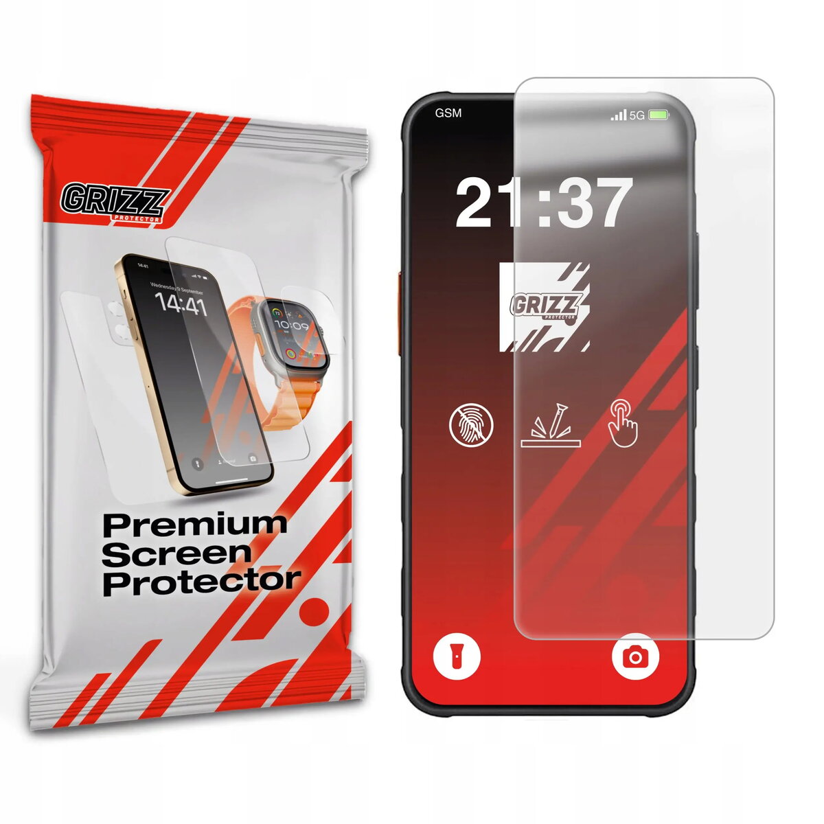 Matēta PaperScreen aizsargplēve GrizzGlass priekš Samsung