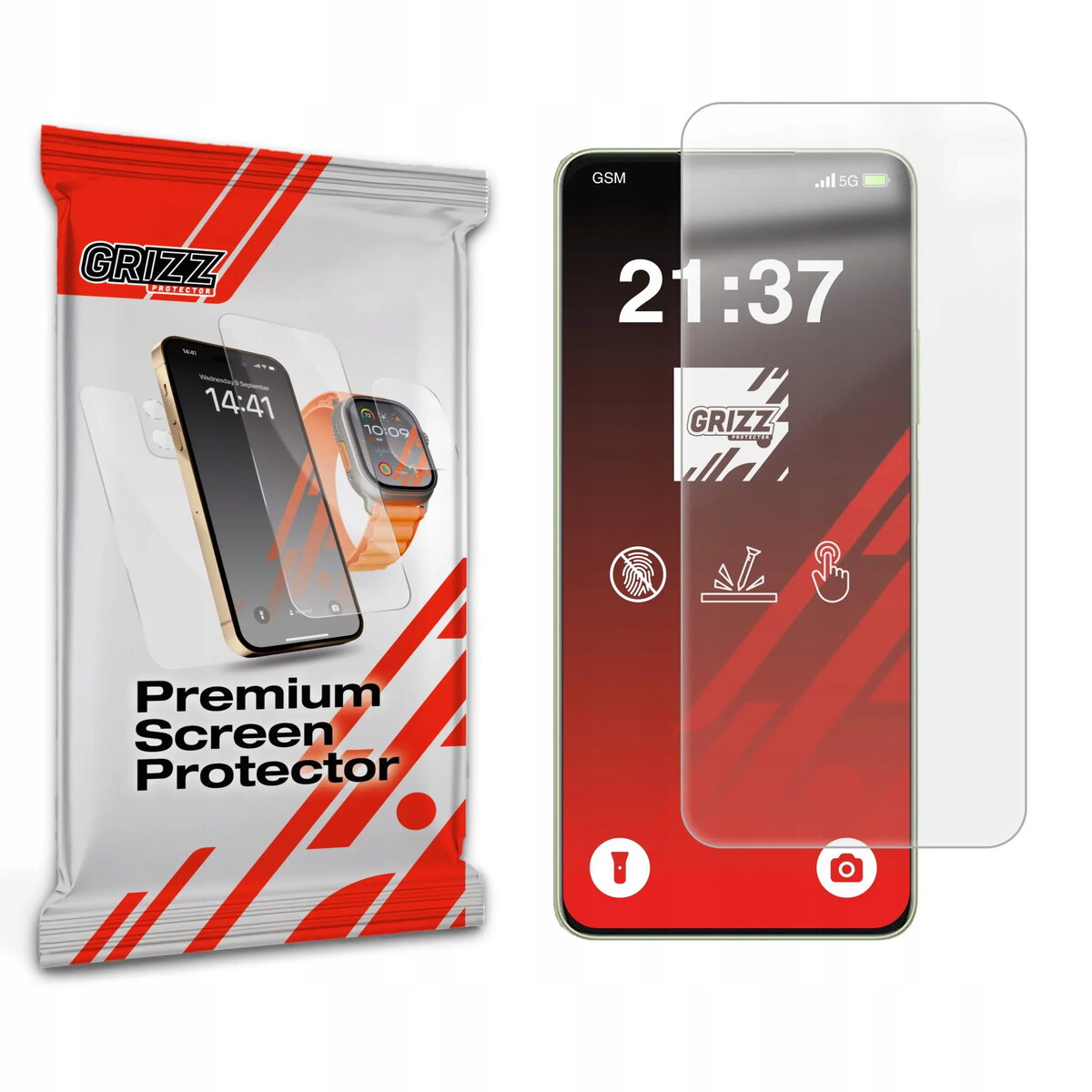 Matēta plēve GrizzGlass PaperScreen priekš Oppo