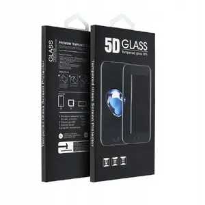 Tempered Glass Screen Protector 5D Full Glue for Xiaomi Redmi Note 14S — Black