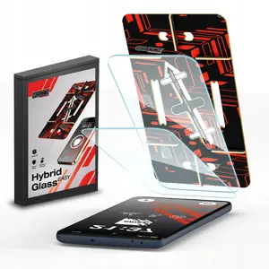 Защитное стекло GrizzGlass HybridGlass Easy для Samsung Galaxy S23, гибридное, 2 шт.