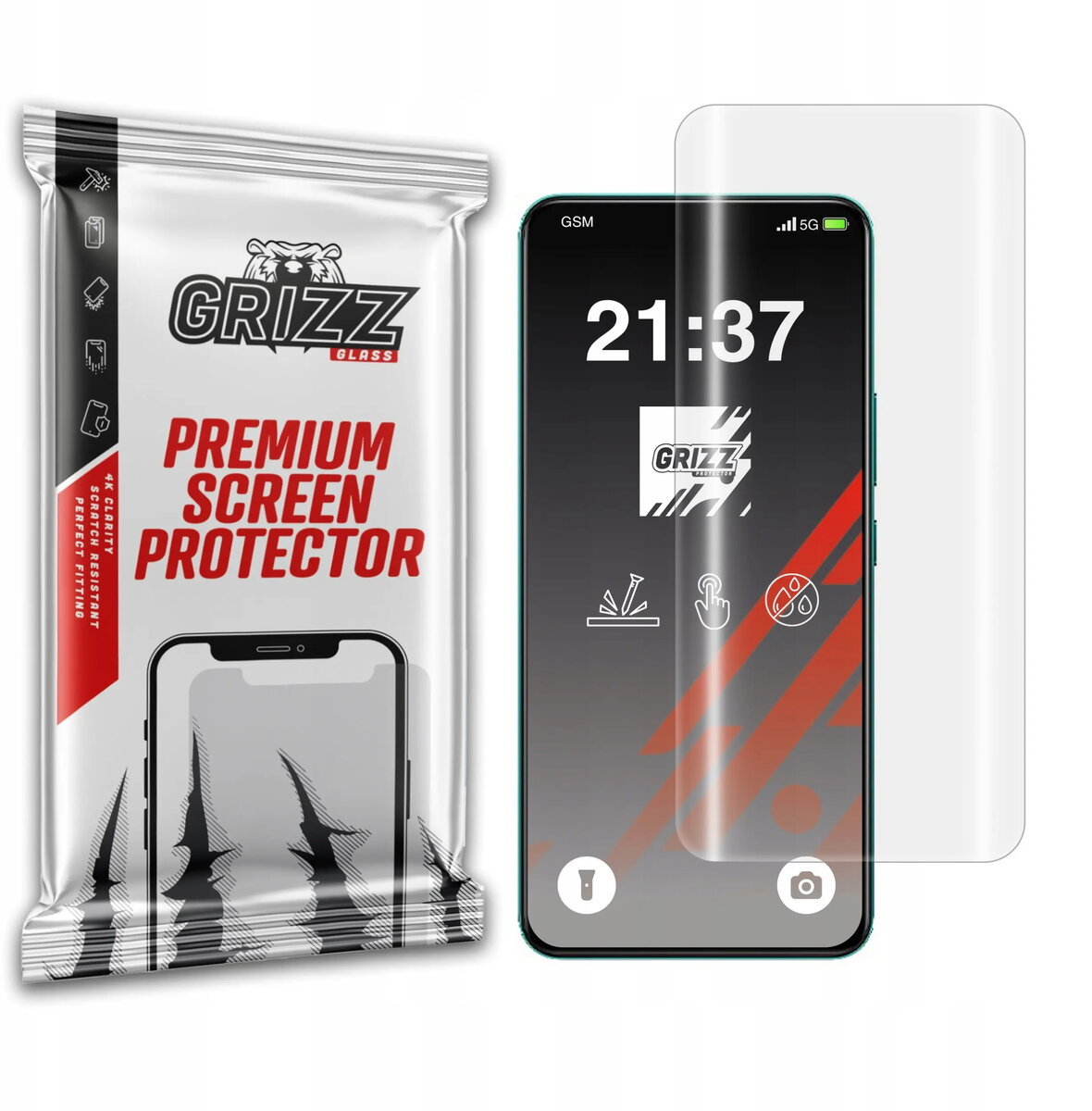 Hidrogelas plēve GrizzGlass Hydrofilm priekš Vivo