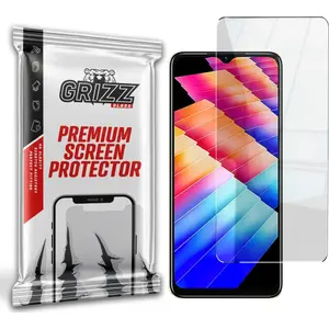 Защитное гибридное стекло GrizzGlass HybridGlass для Infinix Hot 30i — гибридное защитное покрытие
