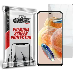 Гибридное защитное стекло GrizzGlass для Xiaomi Redmi Note 12 Pro 4G (модель GRZ4889)