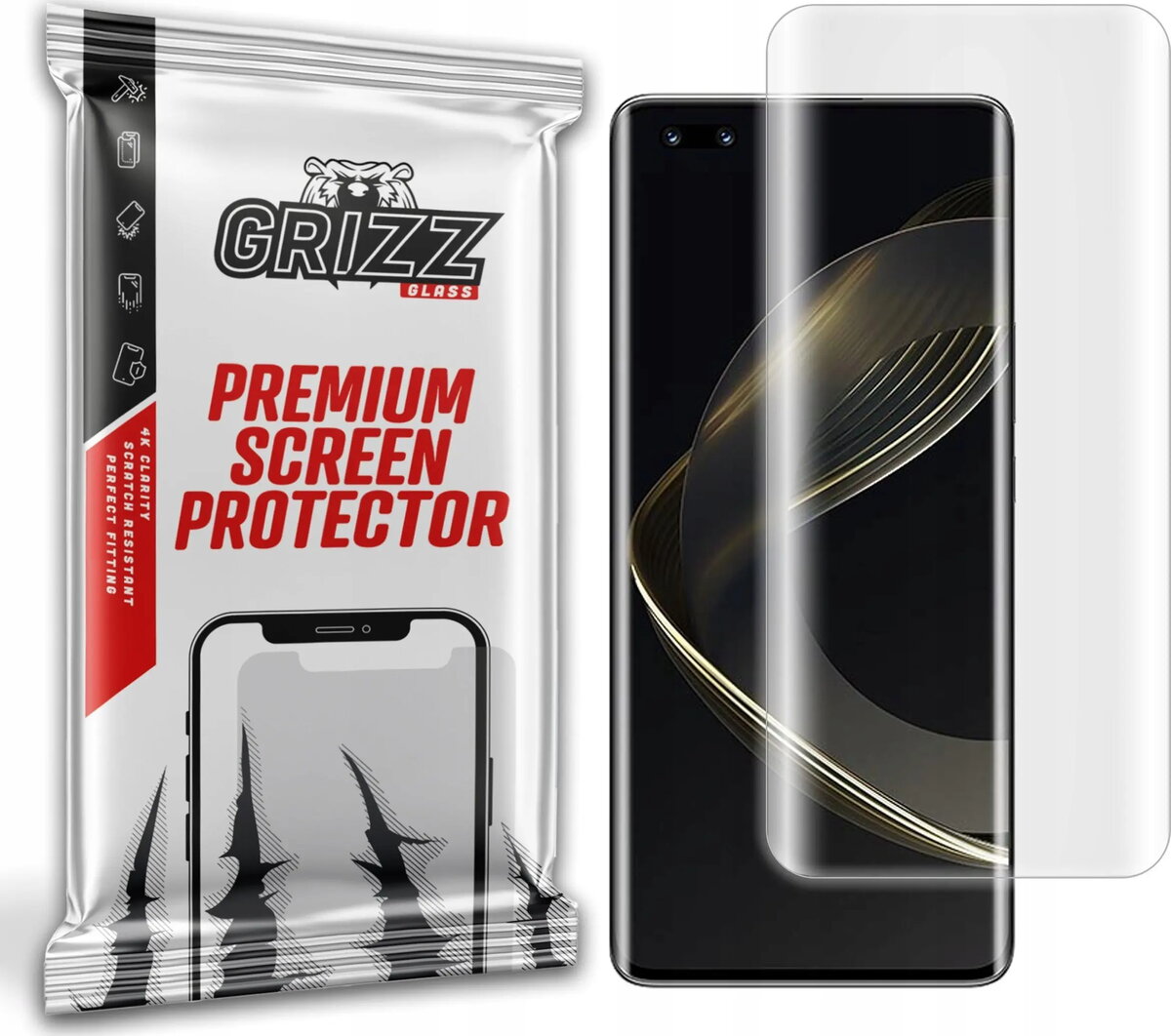 Aizsargplēve GrizzGlass Hydrofilm priekš Huawei Nova