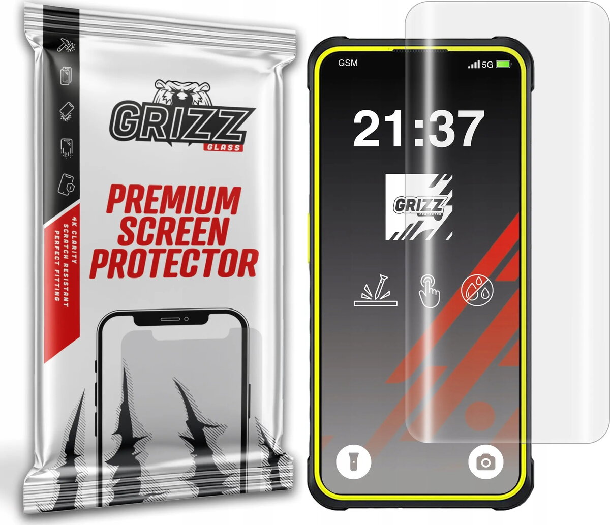 Hidroželēta plēve GrizzGlass Hydrofilm priekš Ulefone