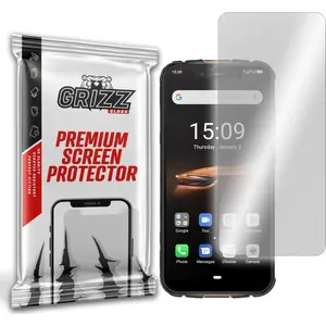 Защитное стекло GrizzGlass для Ulefone Armor 5s — гибридное закалённое стекло, модель GRZ3836