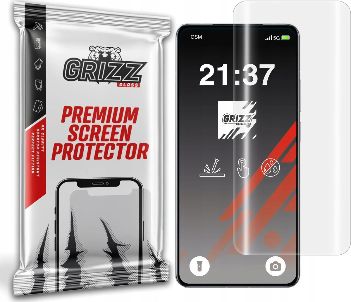 Hidroželējas plēve GrizzGlass Hydrofilm priekš Realme
