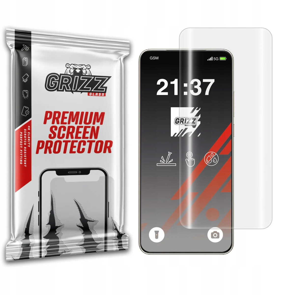 Aizsargplēve GrizzGlass Hydrofilm priekš Vivo S20