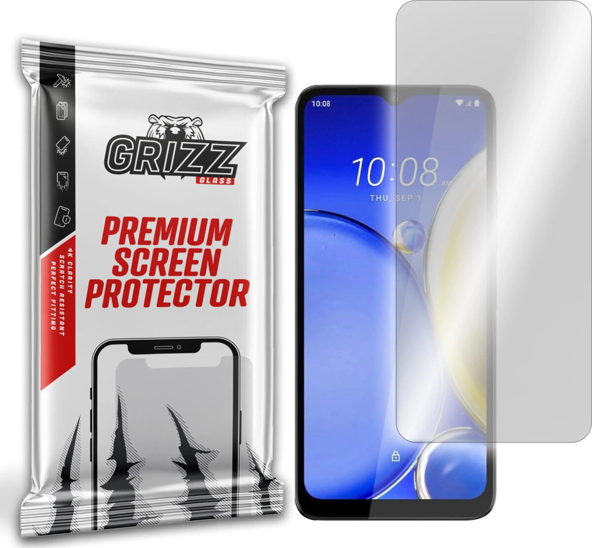 Aizsargplēve GrizzGlass Hydrofilm priekš HTC Wildfire