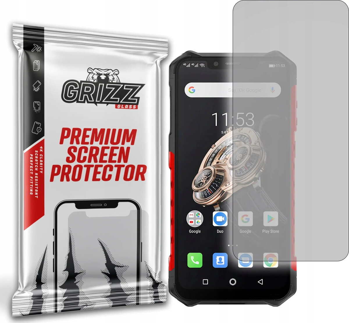 Matēta aizsargplēve GrizzGlass PaperScreen priekš Ulefone