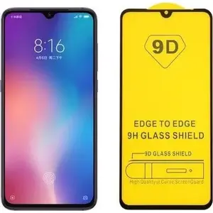 Закаленное стекло 9D Full Glue для Xiaomi Redmi Note 9T 5G — премиум защитное стекло