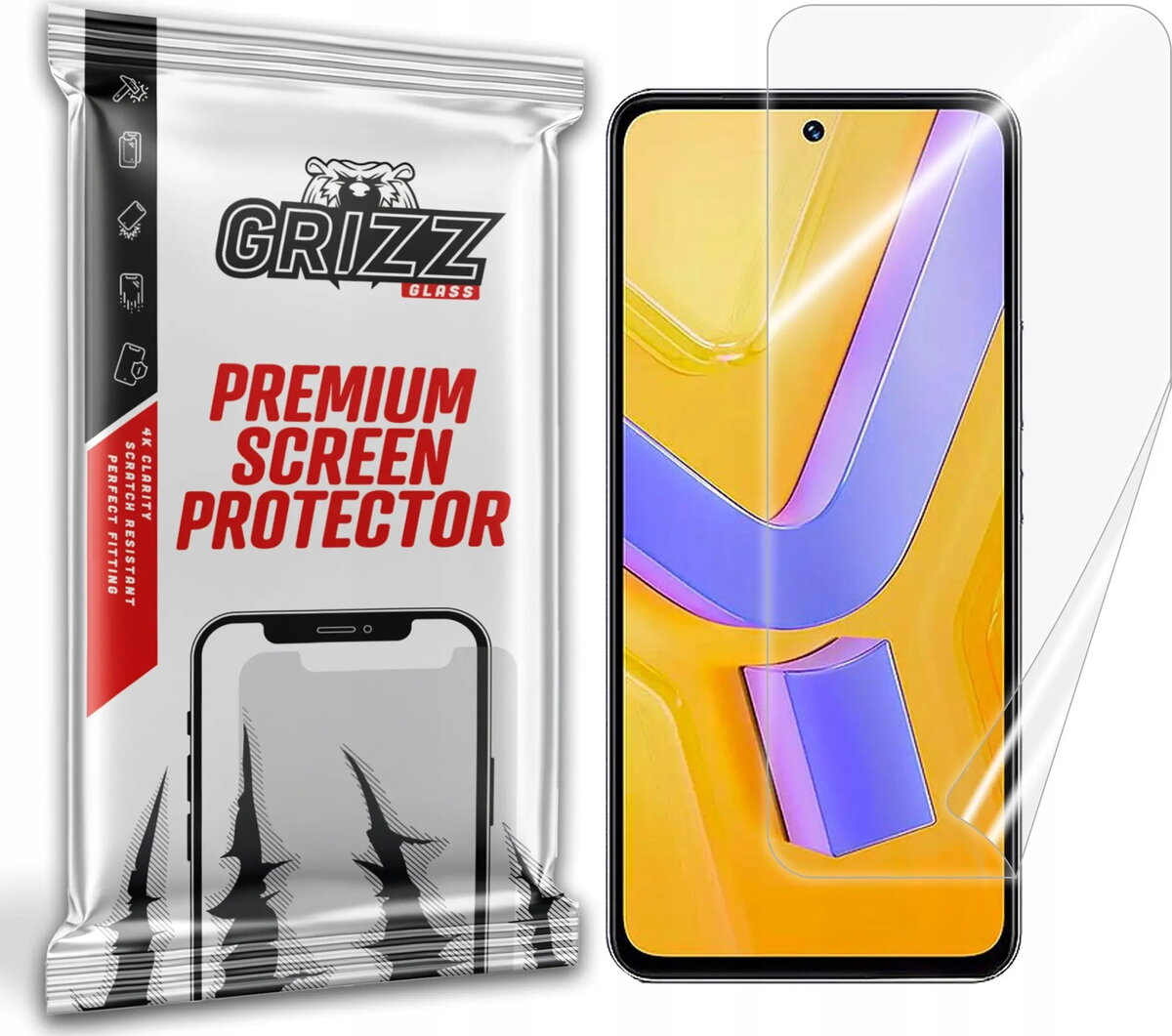 Aizsargplēve GrizzGlass CeramicFilm priekš Vivo V30