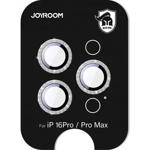 Tempered Glass Camera Lens Protector Joyroom JR‑MFY0263 for iPhone 16 Pro / 16 Pro Max — brown
