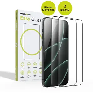 Защитное стекло 2 шт. для iPhone 17 Pro Max — MOBILE ORIGIN EasyGlass
