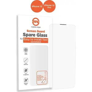 Запасное защитное стекло для экрана iPhone 12 / 12 Pro, MOBILE ORIGIN SGA-SP-i12Pro
