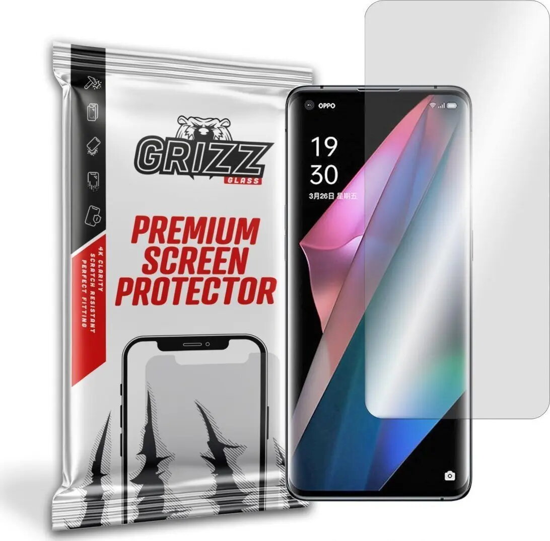 Ekrāna aizsargplēve GrizzGlass hidrogēla priekš Oppo