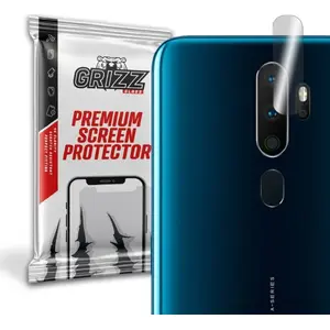 Гибридное защитное стекло для камеры GrizzGlass для Oppo A9 2020