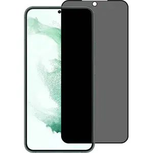 Закалённое приватное защитное стекло nemo для Samsung Galaxy S22 / S23 — чёрное