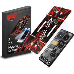 Защитное стекло GrizzGlass HybridGlass Easy для Nothing Phone 2a / 2a Plus — гибридное покрытие