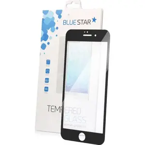 Защитное стекло Partner Tele.com Blue Star 5D для iPhone 7/8 Plus 5,5" (полная клеевая основа) чёрное