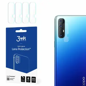 Защитные накладки 3MK Lens Protect для камеры Oppo Reno 3 Pro — набор 4 шт.